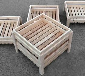 DIY Stackable Wooden Storage Crates