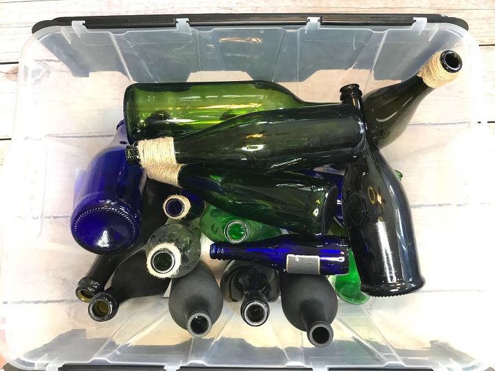 5 ways to use old wine bottles in your garden