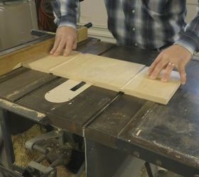 diy apothecary cabinet, Cutting dados on the table saw