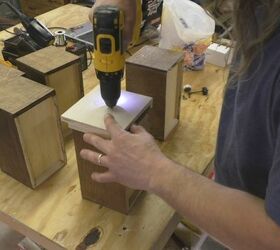 diy apothecary cabinet, Drawer pull jig