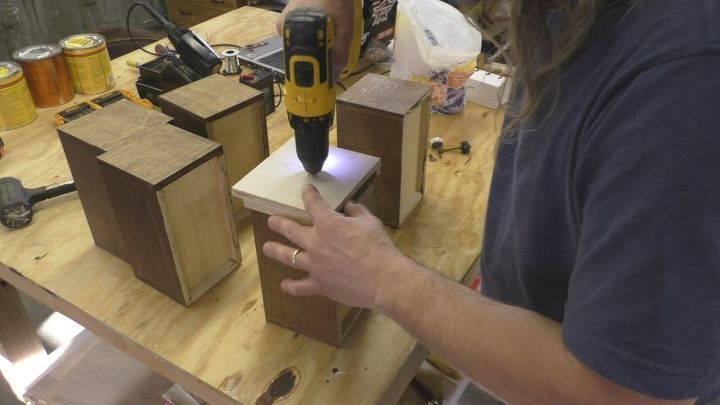 diy apothecary cabinet, Drawer pull jig