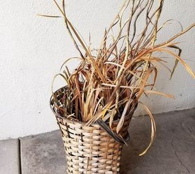 what would you make from an ugly neglected basket