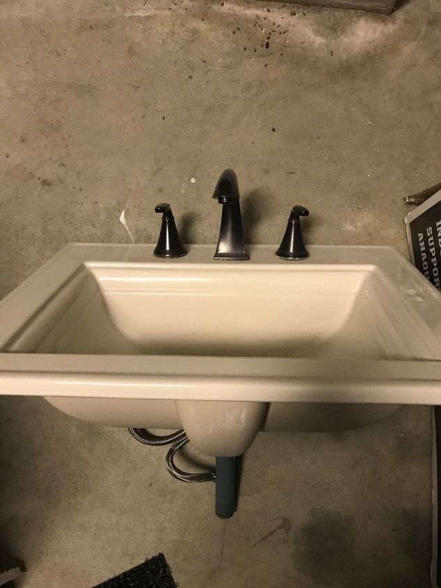 Removing A Bathroom Sink And Vanity Hometalk