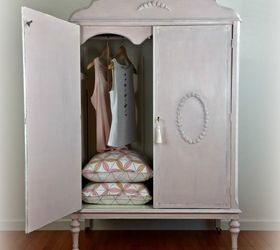 romantic vintage armoire