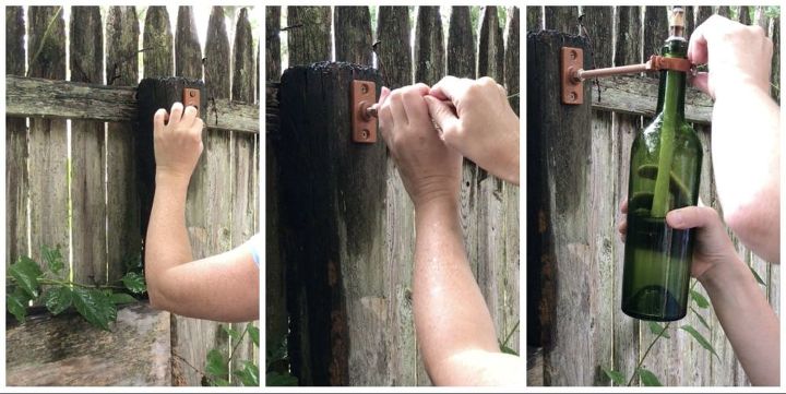 5 ways to use old wine bottles in your garden