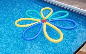 Pool Noodle Flower Float