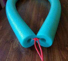 Diy pool best sale noodle chair float