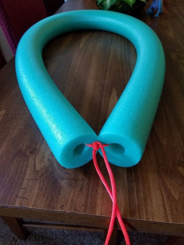 pool noodle flower float