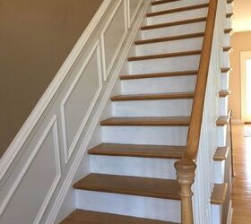 transform your staircase in just 2 hours, BEFORE