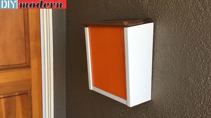 try these gorgeous ideas and the mailman will never miss your mailbox, Build A Modern Style Sleek Mailbox