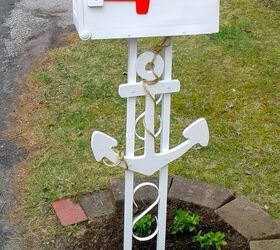 try these gorgeous ideas and the mailman will never miss your mailbox, Give It A Trendy Nautical Theme