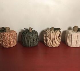 never waste leftover fabric with these 27 fabulous ideas, Display Spare Toilet Paper As Cute Pumpkins