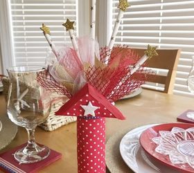 never waste leftover fabric with these 27 fabulous ideas, Glue Them Into A Blazing Centerpiece