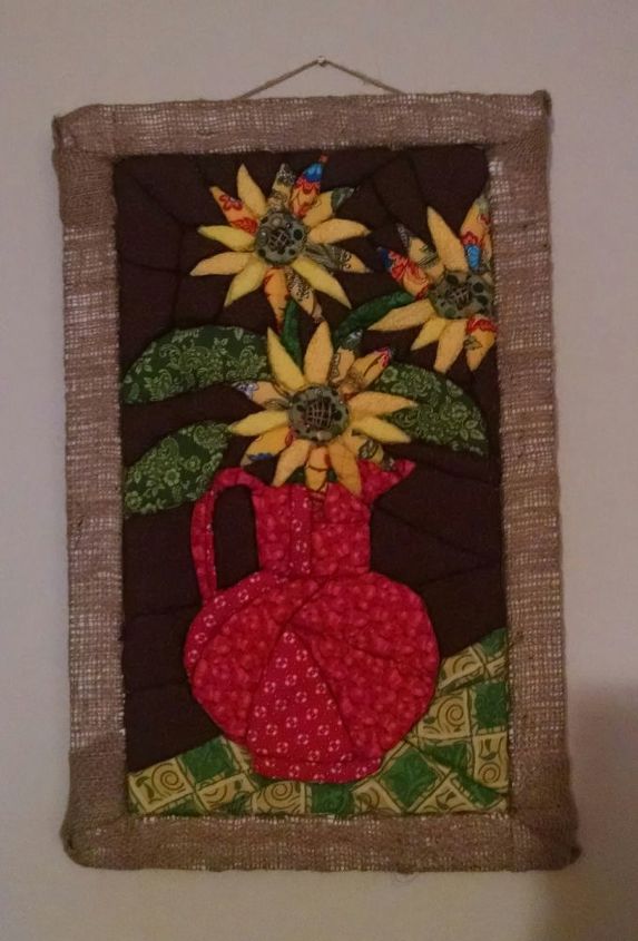 never waste leftover fabric with these 27 fabulous ideas, Arrange Them Into An Intricate Wall Piece