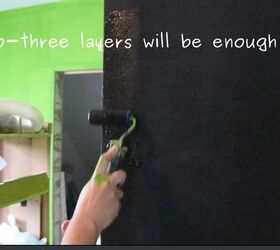 magnetic blackboard in your kids room