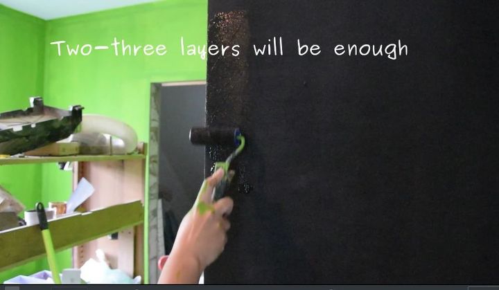 magnetic blackboard in your kids room