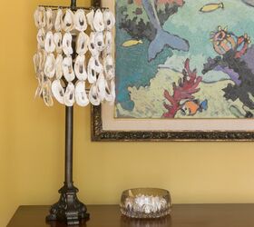 oyster shell lampshade