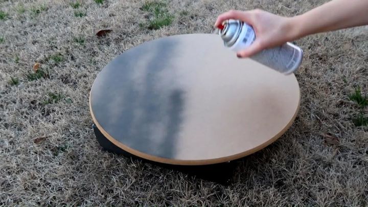 diy faux marble table top