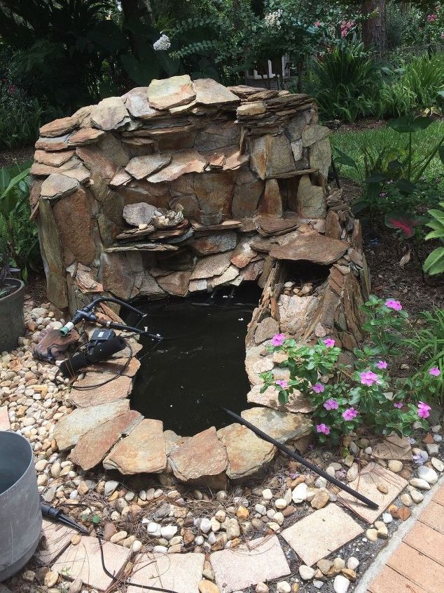 do i really need a pump vault for a premade waterfall pond