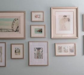 easily update picture frames with spray paint