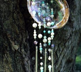 how to make a wind chime abalone shell wind chime tutorial