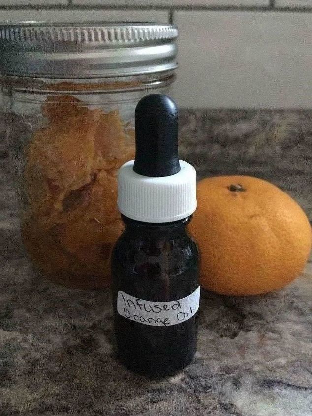 aceite de naranja en infusion