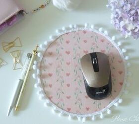 s 26 wonderful ways you can use scrapbooking paper, Make The Cutest Mouse Pad