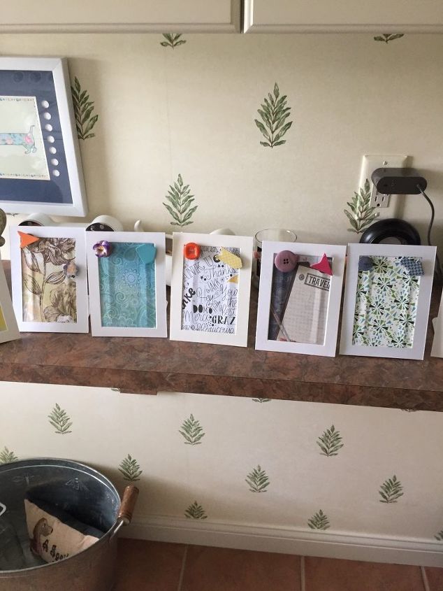 s 26 wonderful ways you can use scrapbooking paper, Gift These Awesome Magnetic Memo Boards