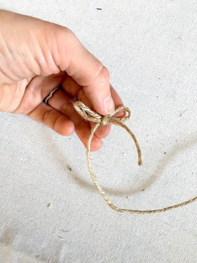 s transform tuna cans into gorgeous lighting in 9 simple steps, Step 5 Make bows from twine