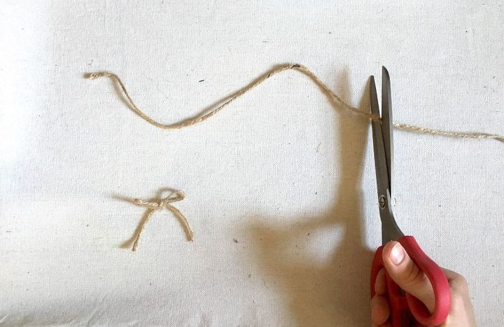 s transform tuna cans into gorgeous lighting in 9 simple steps, Step 7 Cut different length of twine