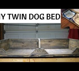 (Twin) DIY Cama Rústica para Perros