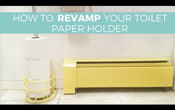 Cómo renovar el portarrollos del papel higiénico