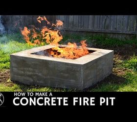 How To Make A Concrete Fire Pit Hometalk