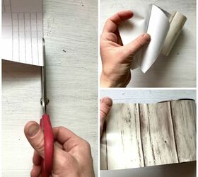s transform tuna cans into gorgeous lighting in 9 simple steps, Step 2 Measure and cut contact paper
