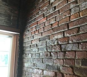 change your brick to farmhouse style