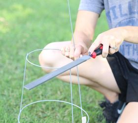 The cute way to use tomato cages in your yard (not for tomatoes)