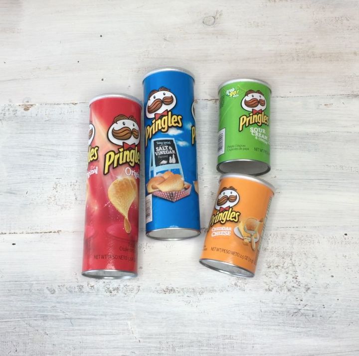 s transform tuna cans into gorgeous lighting in 9 simple steps, 4 Ways To Upcycle Your Pringle Cans