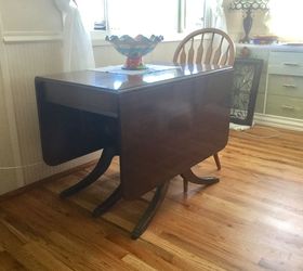 q help with drop leaf table want to paint or lighten