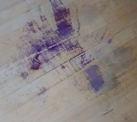old harwood floor redo