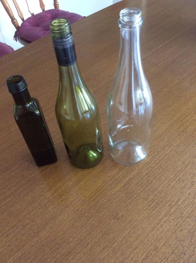 tutorial de manualidades navideas con botellas de vino