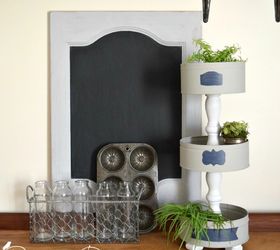 Turn Some Old Cookie Tins Into a Beautiful Tiered Stand
