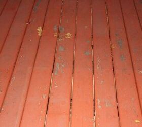 What's the best way to fix a hail damaged deck covered with Deck Over | Hometalk
