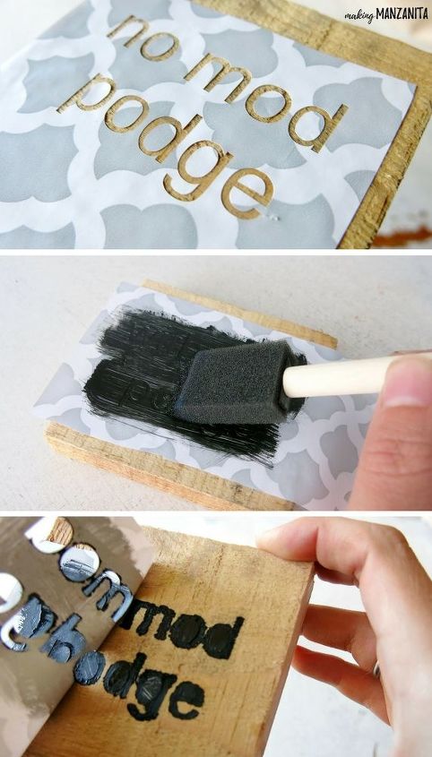 how to prevent stencil bleeding sign making hack
