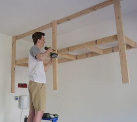 how to build garage shelves the best way