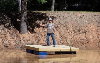 A Floating Deck for Your Pond