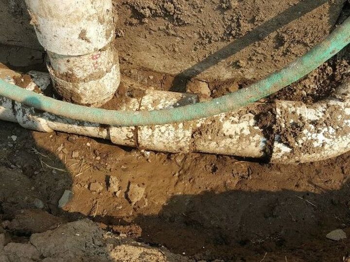 q backyard drainage lines