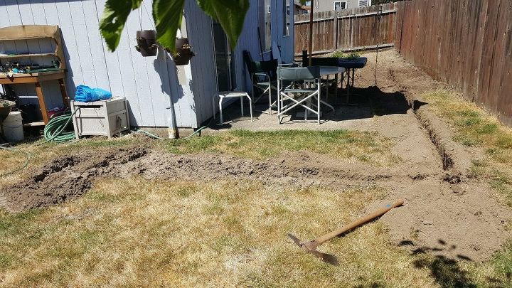 q backyard drainage lines