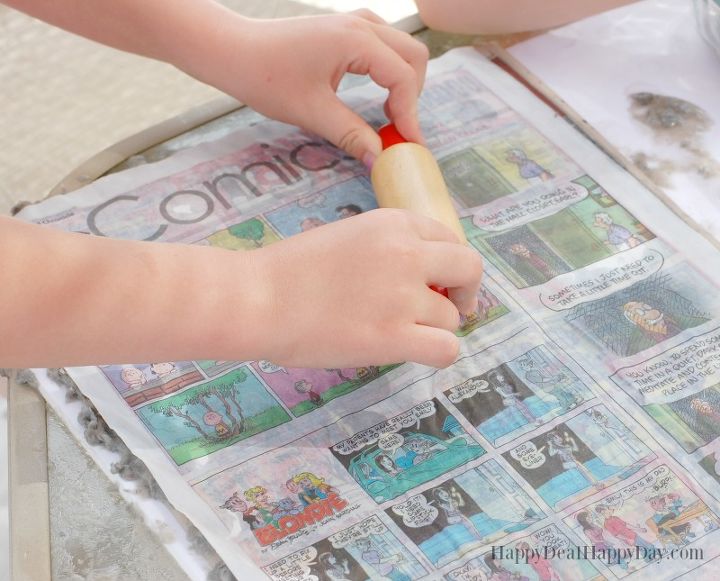 how to recycle newspaper into gorgeous notecards no blender needed