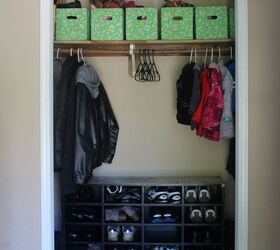 repurpose your boxes into closet organizers
