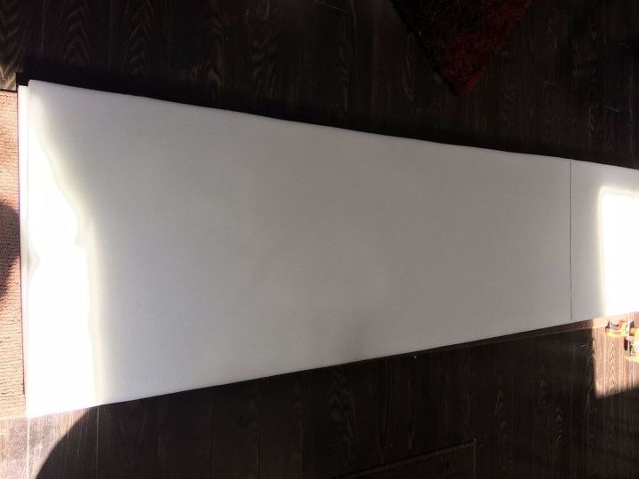 10 Minute No Sew Custom Bench Cushion For Less Than 20 Hometalk